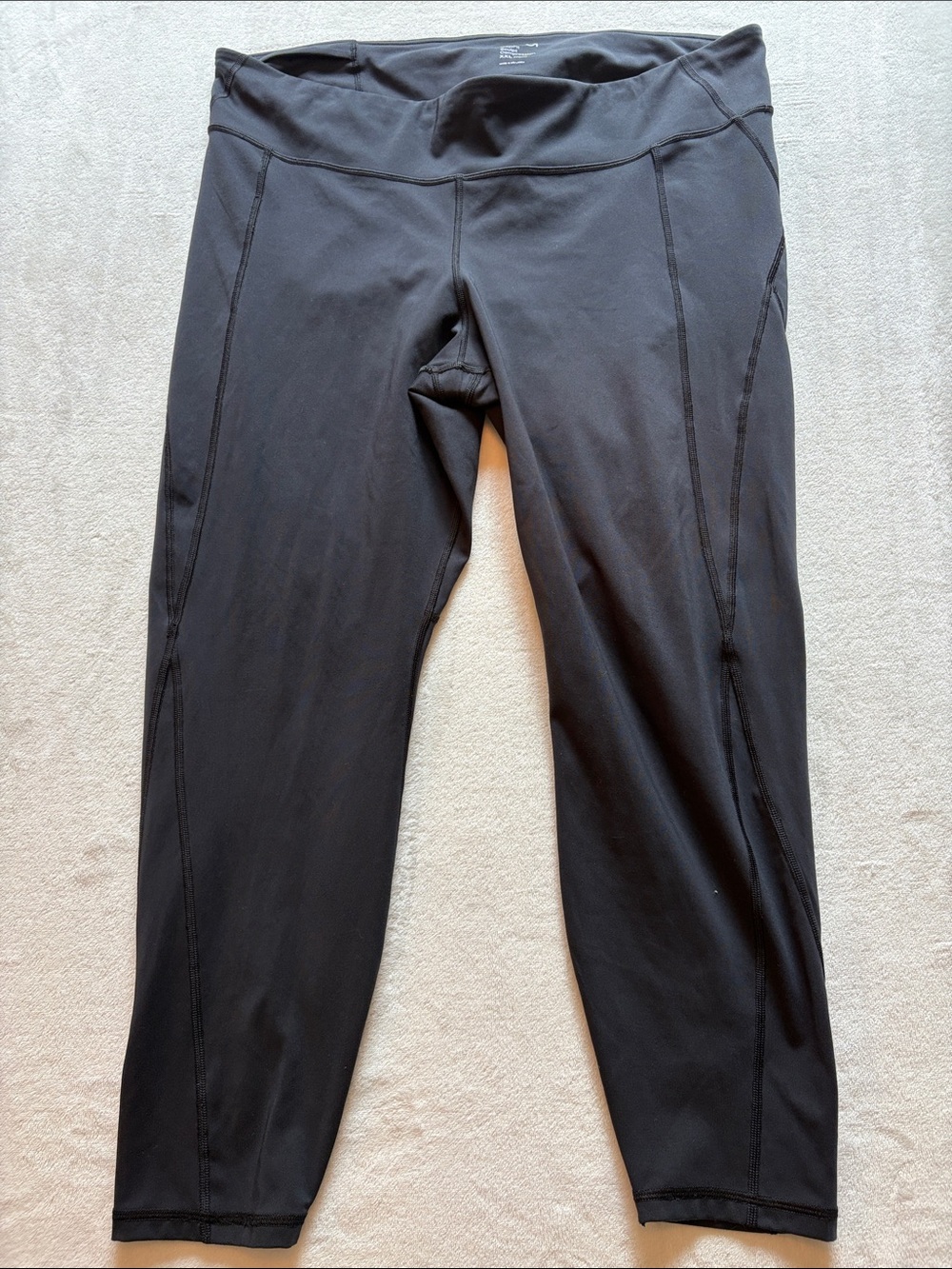 GAPFIT SCULTP COMPRESSION BLACK LEGGINGS